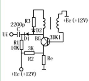 自激间歇振荡电路图
