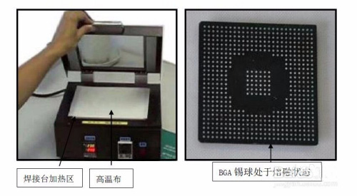 PCBA焊接中BGA返修的方法