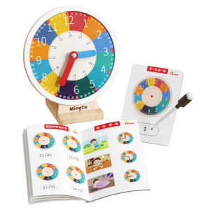 铭塔 木制早教时钟 MT8350