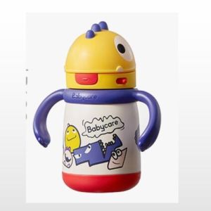 babycareBC2108009霸王龙托比保温杯常规恐龙款-300ml-洛克黄
