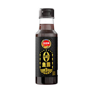 凤球唛 黑盖0添加3年发酵鱼露225ml*2瓶