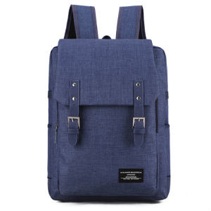 WRC 簡(jiǎn)約雙肩包W-0801藍(lán)色 灰色 顏色隨機(jī)，可備注??！