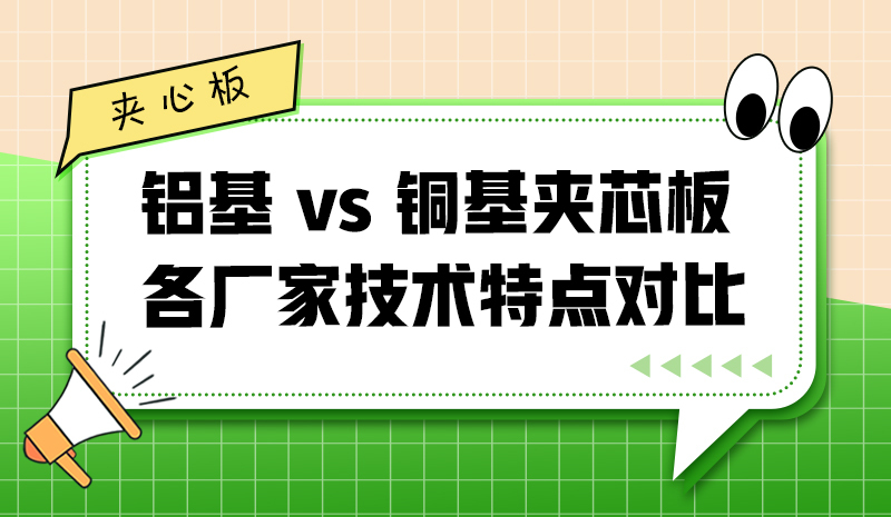 鋁基 vs 銅基夾芯板，各廠(chǎng)家技術(shù)特點(diǎn)對(duì)比