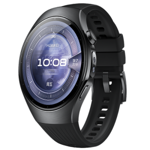 华为手表Watch5-氟橡胶表带(46mm)苍穹黑 3078690