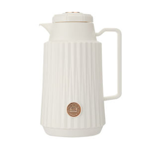 乐扣乐扣菱格徽章保温壶摩根白950mlLHC6822FU  2966453