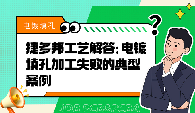 捷多邦工艺解答：电镀填孔加工失败的典型案例