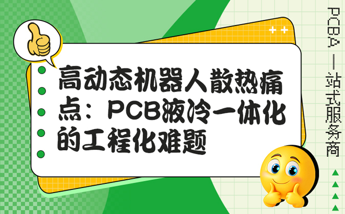 高动态机器人散热痛点：PCB液冷一体化的工程化难题