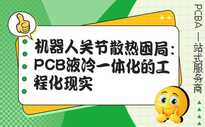 机器人关节散热困局：PCB液冷一体化的工程化现实