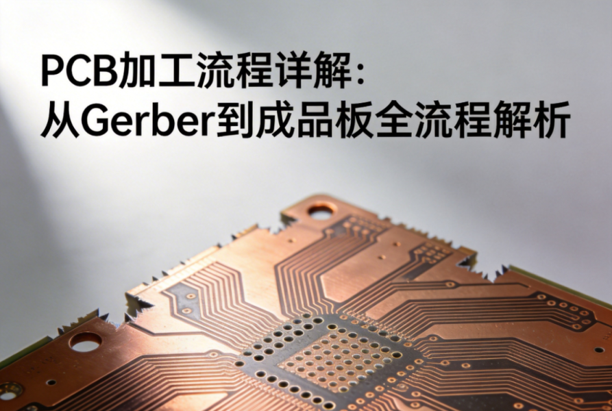 PCB加工流程详解：从Gerber到成品板，电路板工厂到底经历了什么？