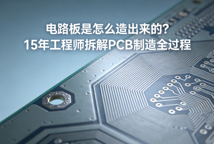 电路板是怎么造出来的？15年工程师拆解PCB制造全过程
