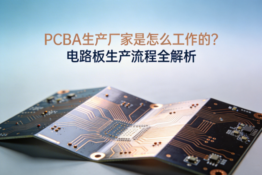 PCBA生产厂家是怎么工作的？电路板生产流程全解析