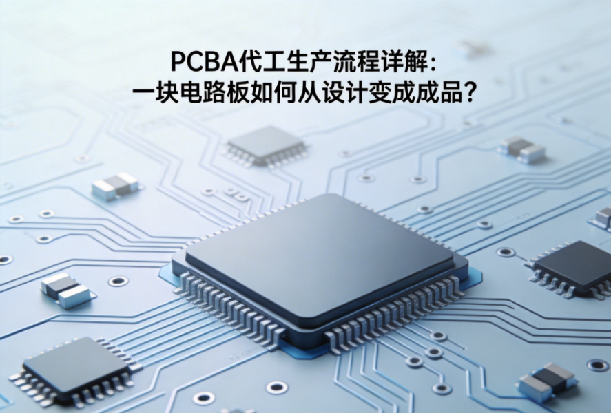 PCBA代工生产流程详解：一块电路板如何从设计变成成品？