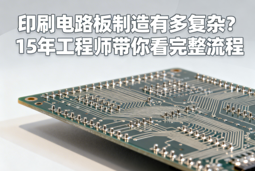 印刷电路板制造全过程揭秘：一块板是怎么做出来的？