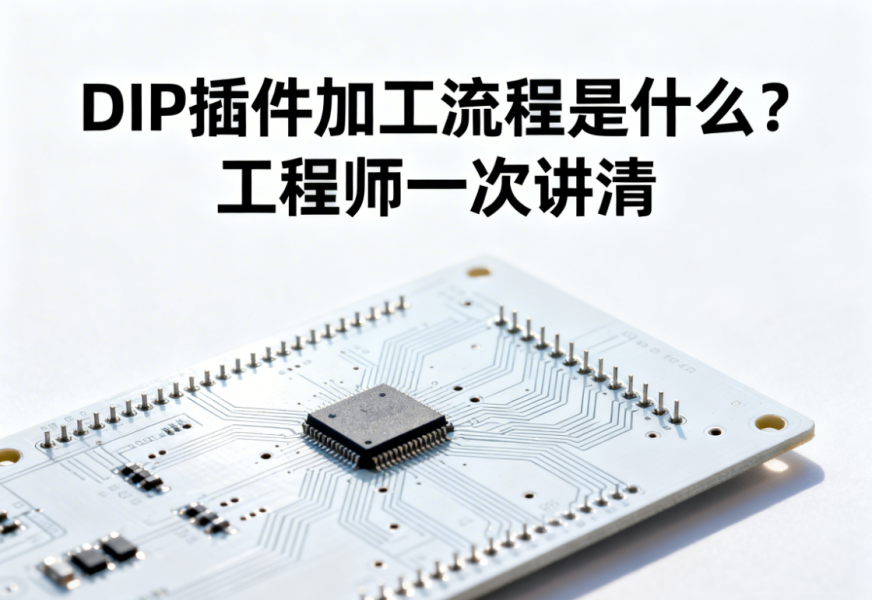 DIP插件加工流程是什么？工程师一次讲清