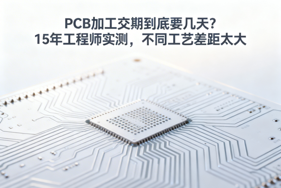 PCB加工交期到底要几天？15年工程师实测，不同工艺差距太大