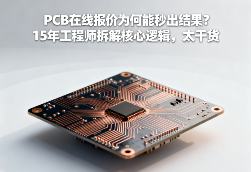 PCB在线报价为何能秒出结果？15年工程师拆解核心逻辑，太干货