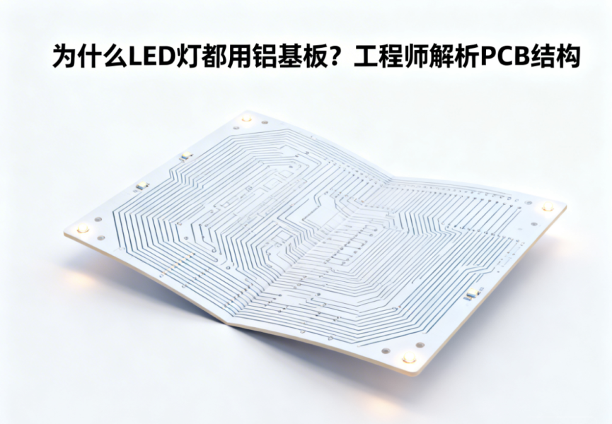 为什么LED灯都用铝基板？工程师解析PCB结构