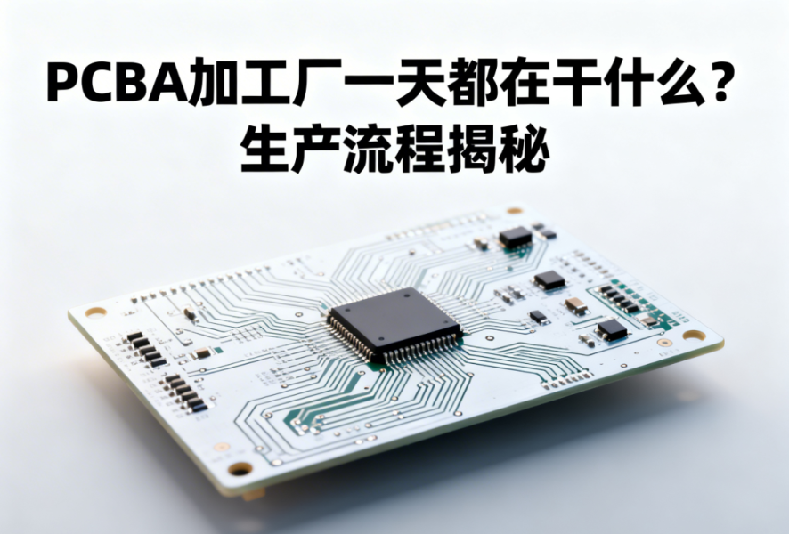 PCBA加工厂一天都在干什么？生产流程揭秘
