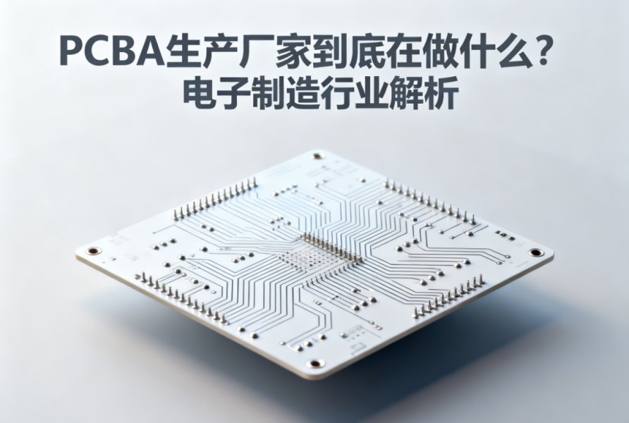 PCBA生产厂家到底在做什么？电子制造行业解析