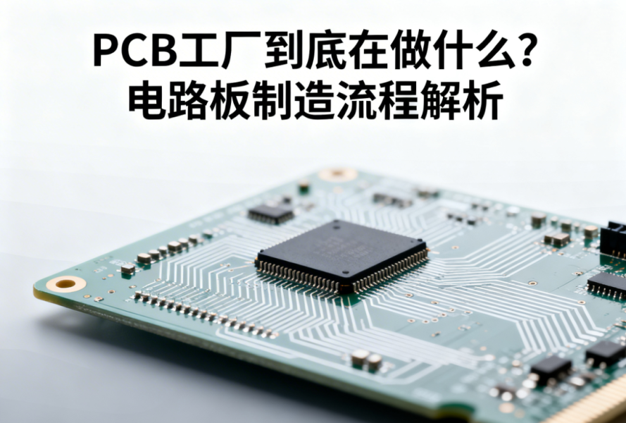PCB工厂到底在做什么？电路板制造流程解析