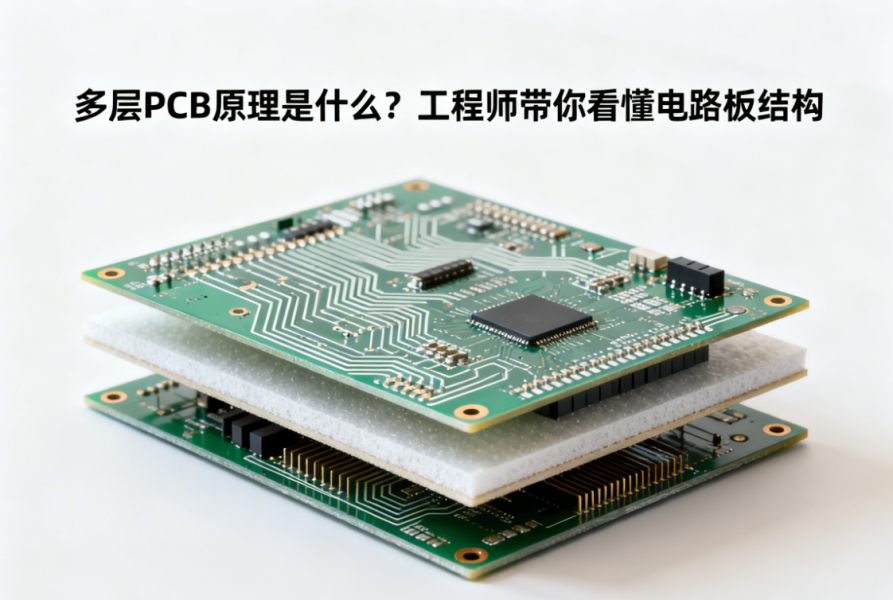 多层PCB原理是什么？工程师带你看懂电路板结构