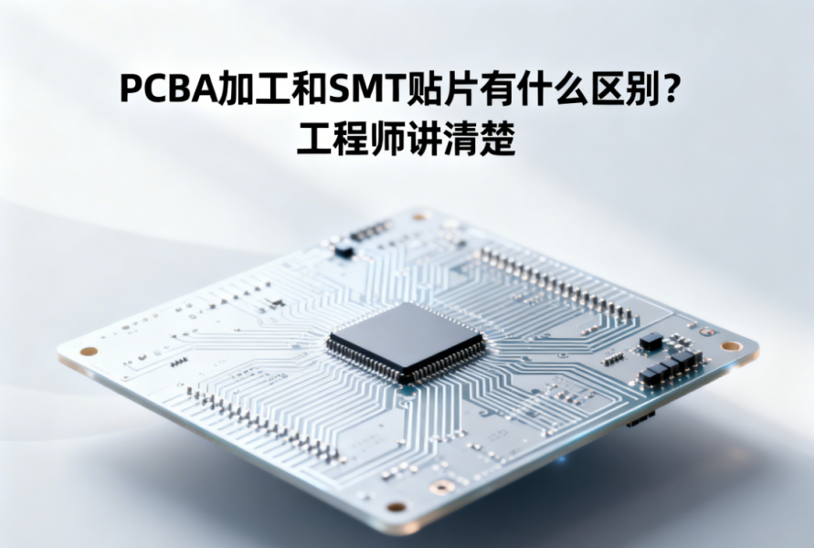 PCBA加工和SMT贴片有什么区别？工程师讲清楚