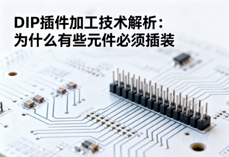 DIP插件加工技术解析：为什么有些元件必须插装