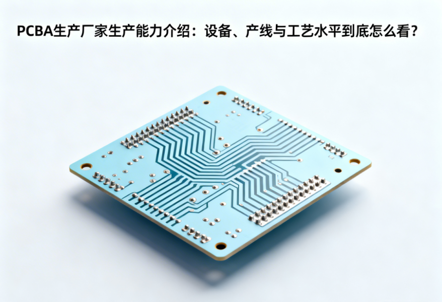 PCBA生产厂家生产能力介绍：设备、产线与工艺水平到底怎么看？