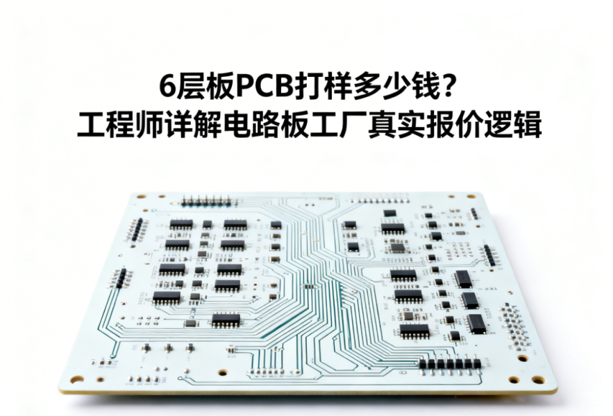 6层板PCB打样多少钱？工程师详解电路板工厂真实报价逻辑