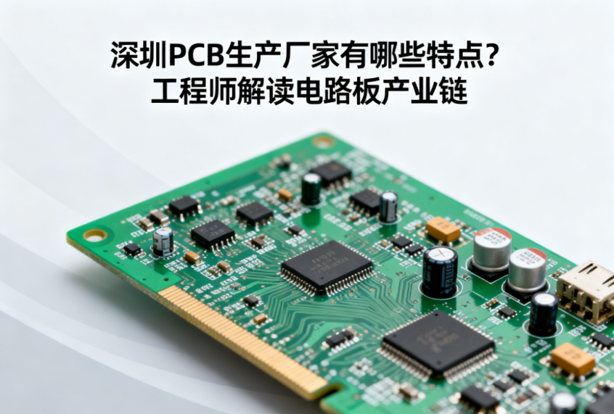 深圳PCB生产厂家有哪些特点？工程师解读电路板产业链