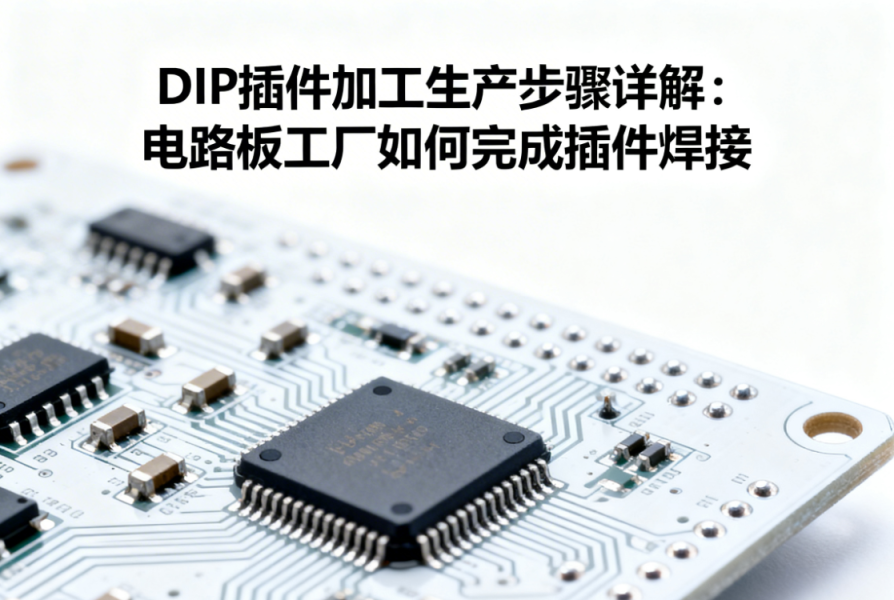 DIP插件加工生产步骤详解：电路板工厂如何完成插件焊接