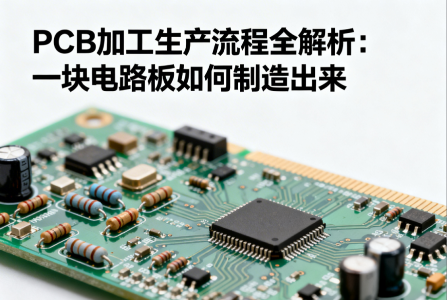 PCB加工生产流程全解析：一块电路板如何制造出来