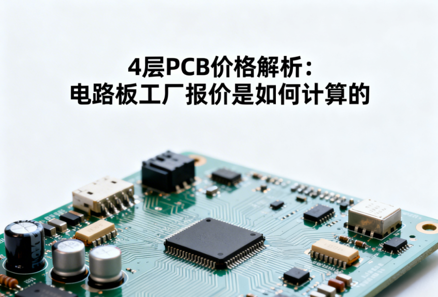 4层PCB价格解析：电路板工厂报价是如何计算的