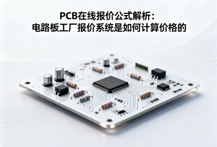 PCB在线报价公式解析：电路板工厂报价系统是如何计算价格的
