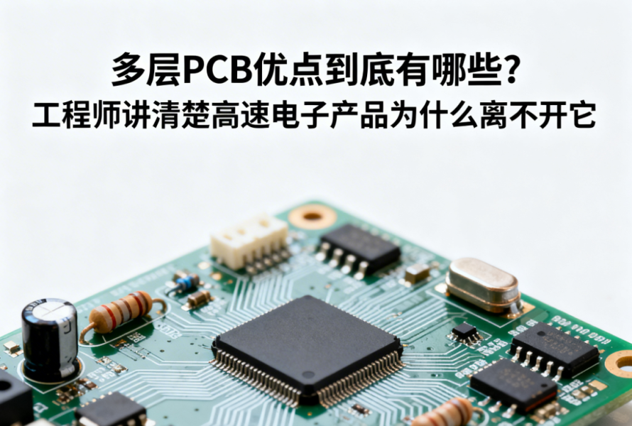 多层PCB优点到底有哪些？工程师讲清楚高速电子产品为什么离不开它