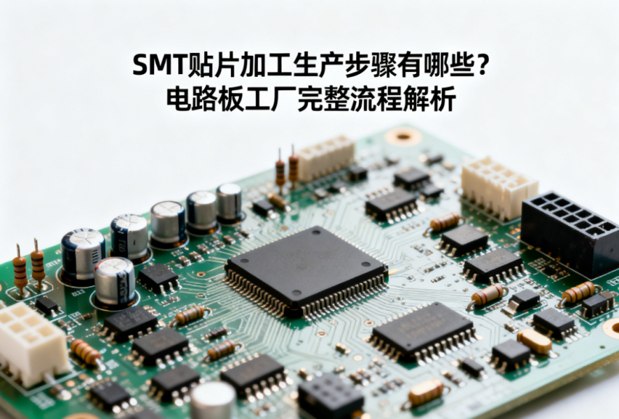 SMT贴片加工生产步骤有哪些？电路板工厂完整流程解析