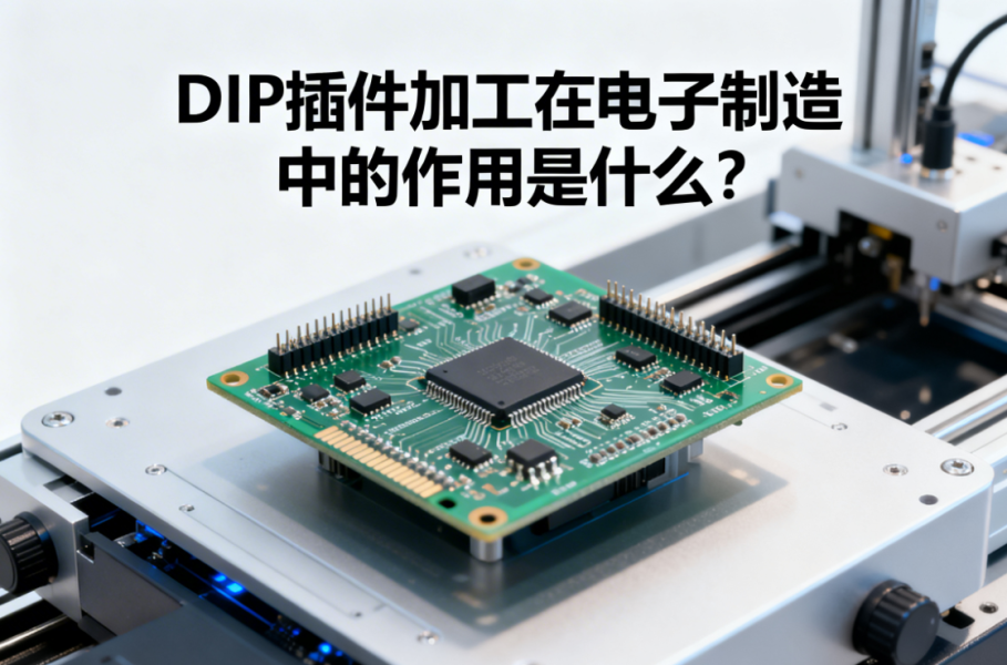 DIP插件加工在电子制造中的作用是什么？很多人低估了它