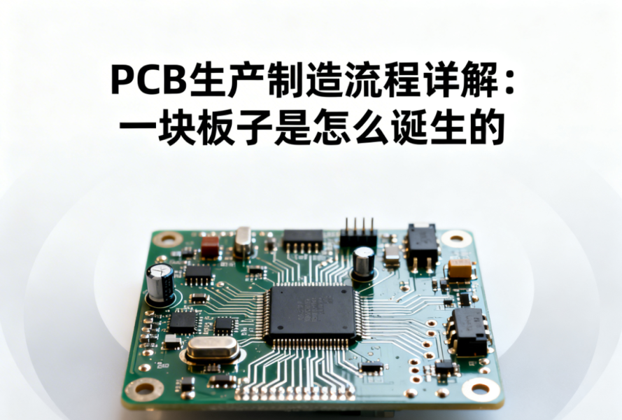 PCB生产制造流程详解：一块板子是怎么诞生的
