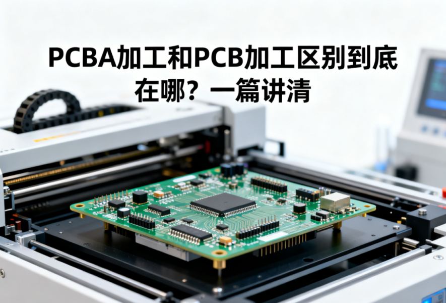 PCBA加工和PCB加工区别到底在哪？一篇讲清