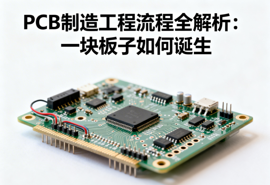 PCB制造工程流程全解析：一块板子如何诞生