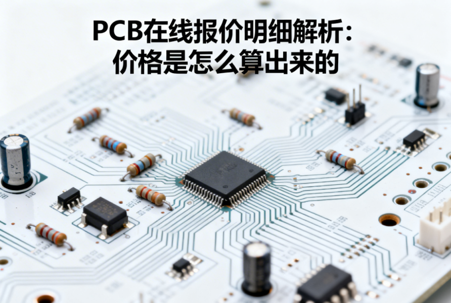 PCB在线报价明细解析：价格是怎么算出来的