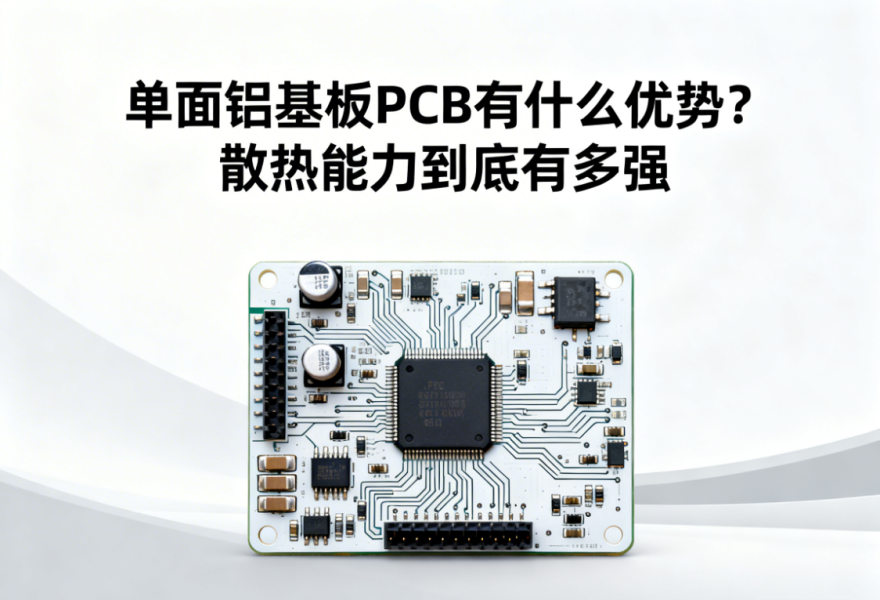 单面铝基板PCB有什么优势？散热能力到底有多强