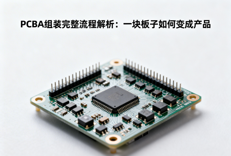 PCBA组装完整流程解析：一块板子如何变成产品