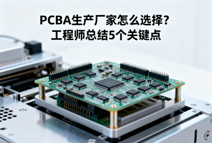 PCBA生产厂家怎么选择？工程师总结5个关键点