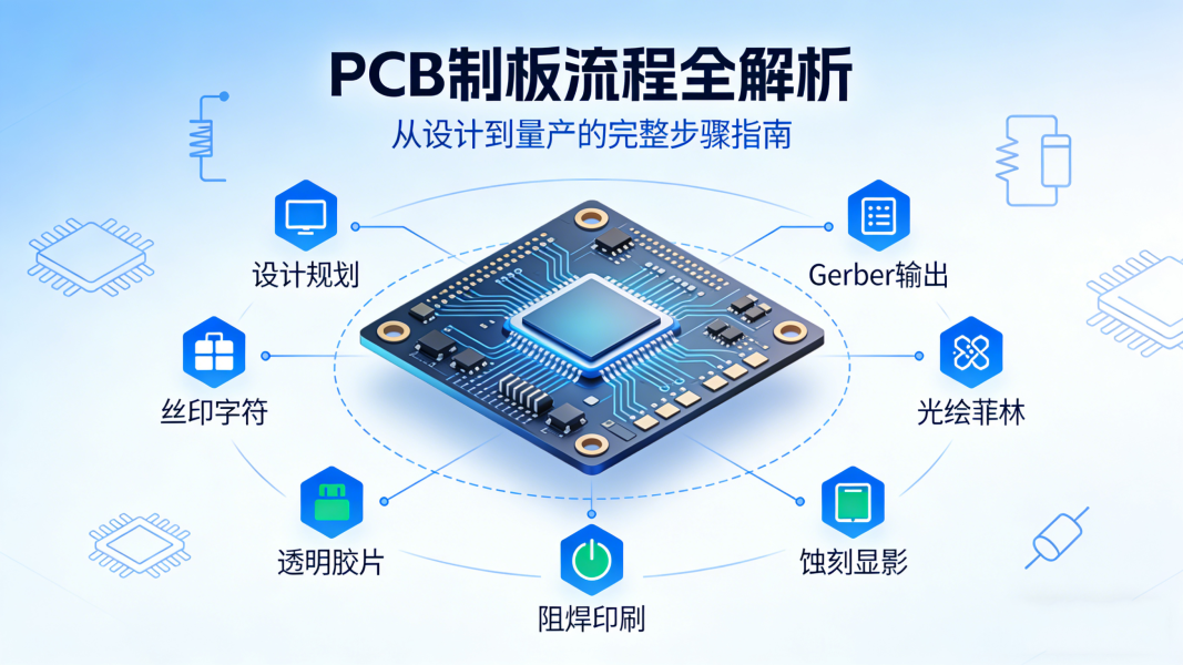 PCB制板流程全解析：从设计到成品
