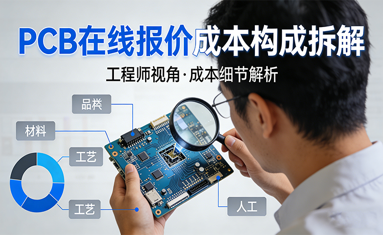 PCB在线报价成本构成到底怎么算？工程师拆解