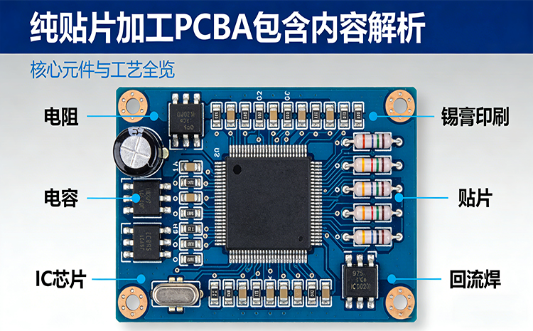 纯贴片加工PCBA都包含什么？一篇讲清