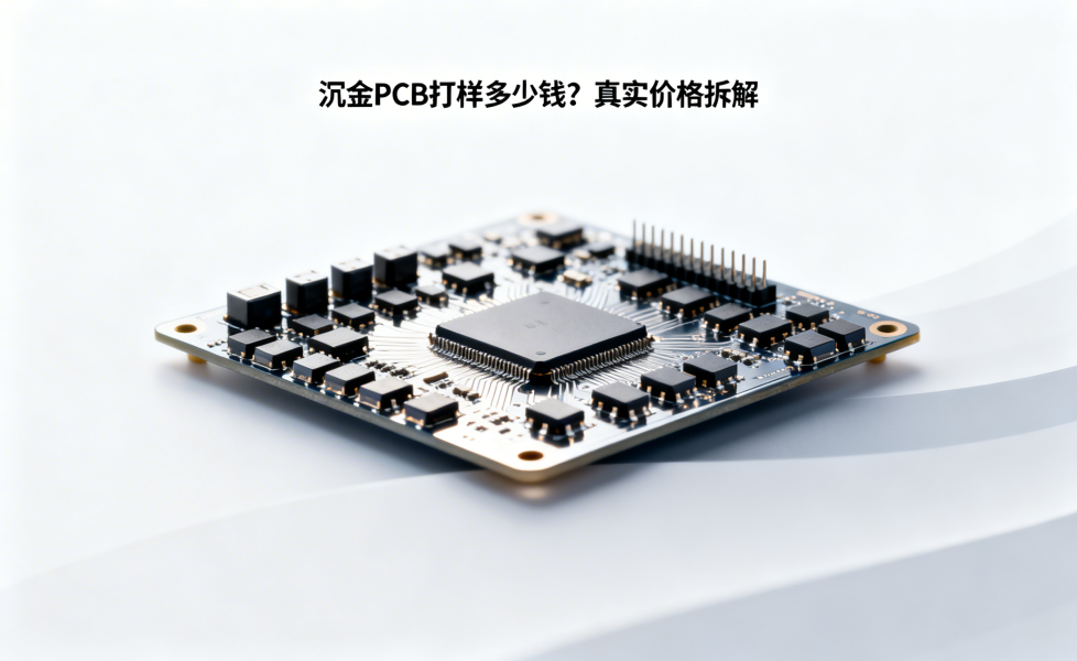 沉金PCB打样多少钱？真实价格拆解
