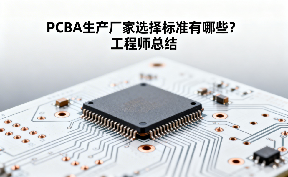 PCBA生产厂家选择标准有哪些？工程师总结