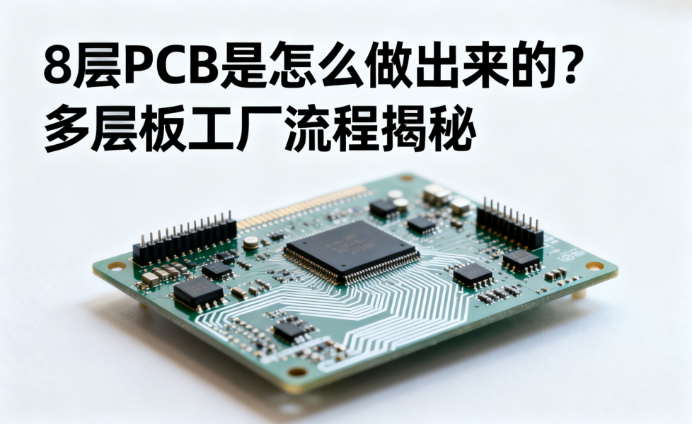 8层PCB是怎么做出来的？多层板工厂流程揭秘